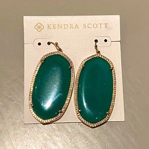 Kendra Scott Emerald Danielle Earrings